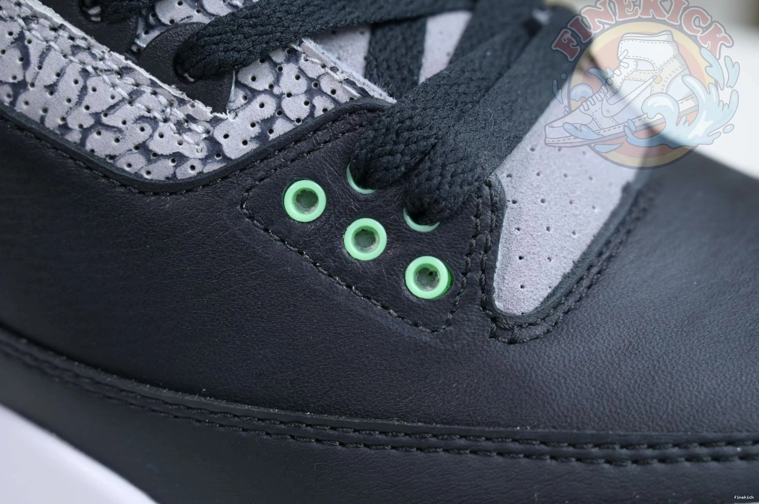 Green Jordan Glow 3 Air 0726